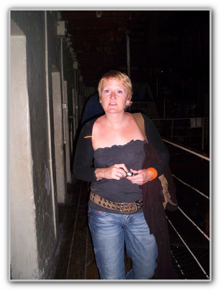 Cousin Karen at Freo Prison Feb 14th 2007